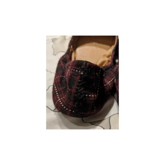 Lucky Brand plaid ballet flats size 10 - Picture 3 of 4